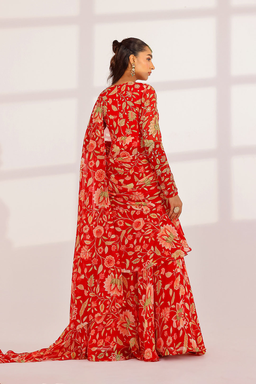 Arya Dress Saree Set