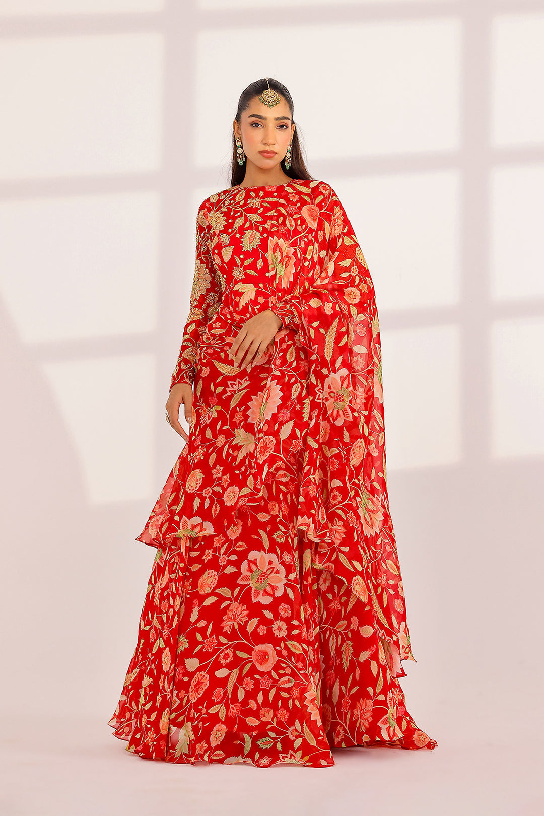 Arya Dress Saree Set