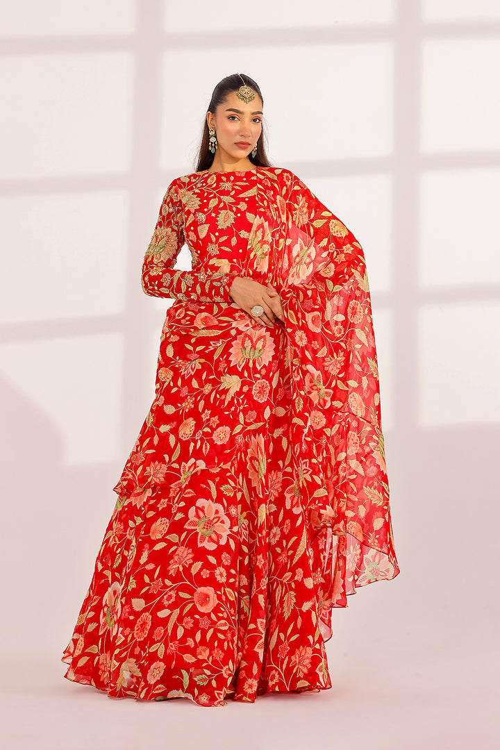Arya Dress Saree Set