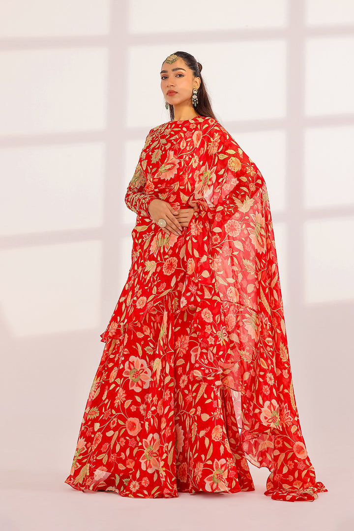 Arya Dress Saree Set
