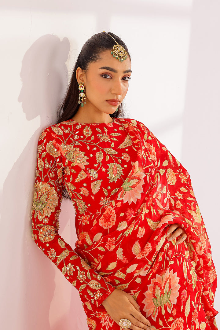 Arya Dress Saree Set