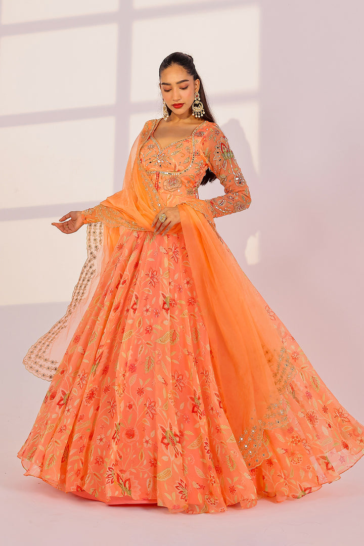 Isha Anarkali Set