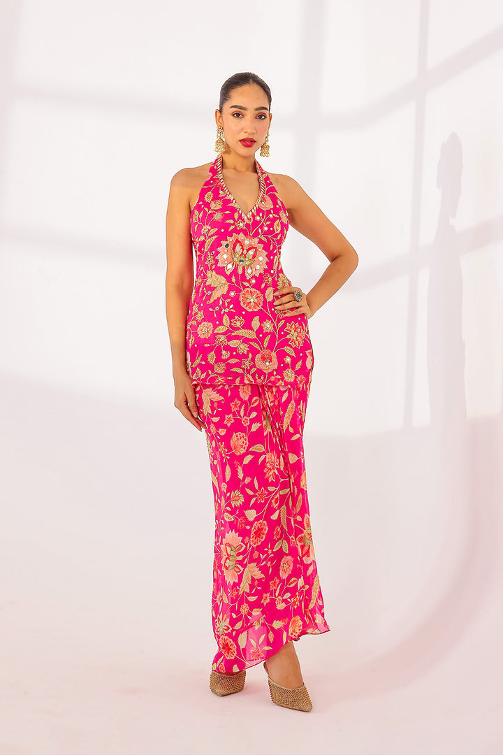 Margot Drape Skirt Set