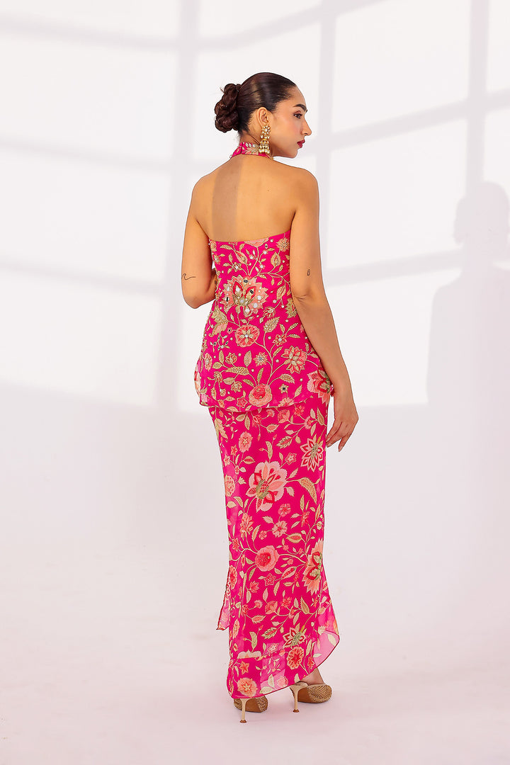 Margot Drape Skirt Set