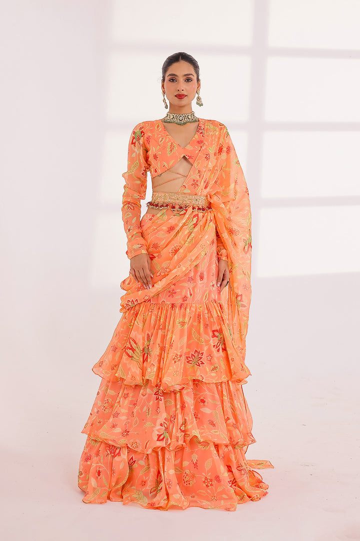 Catherine Saree Set