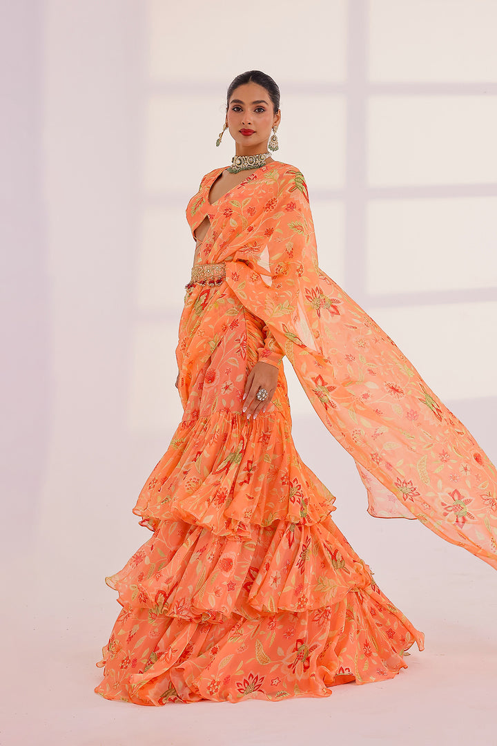 Catherine Saree Set