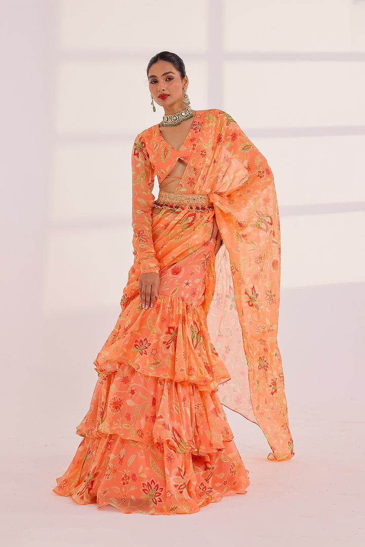 Catherine Saree Set