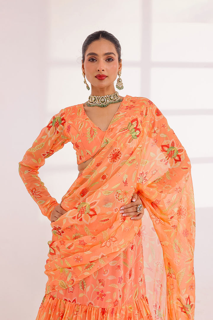 Catherine Saree Set