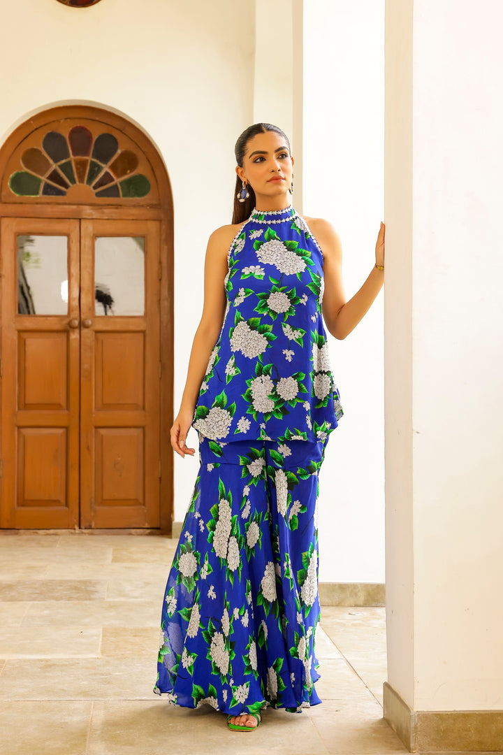 Zeinah Kurta Sharara Set