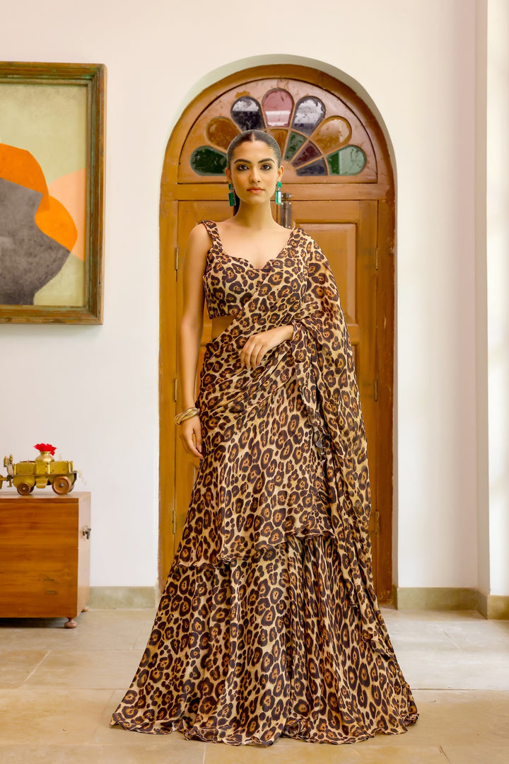 Leo Saree Set