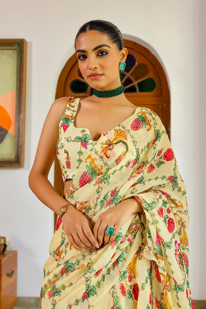 Jewels Saree Set