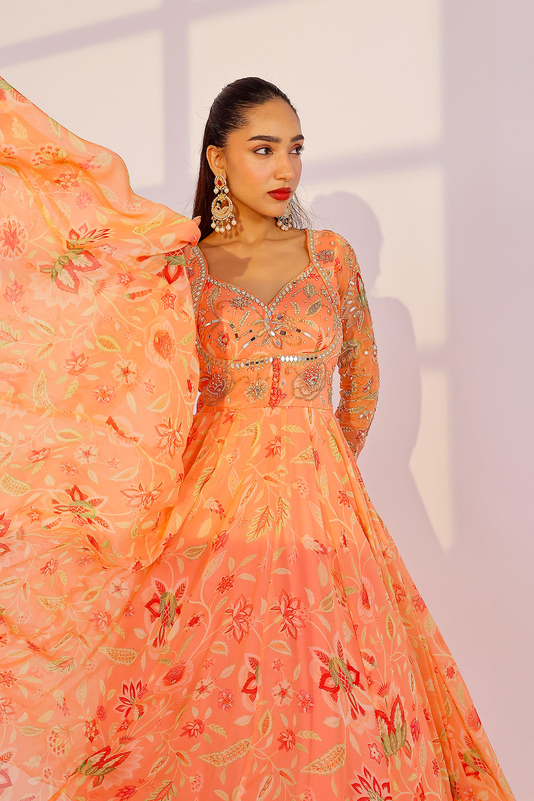 Isha Anarkali Set
