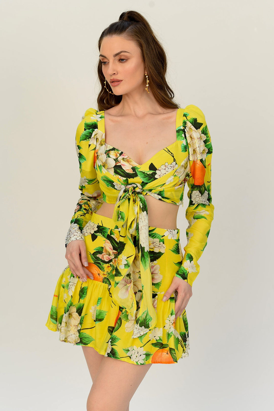 Lemon Yellow Co-Ord Set